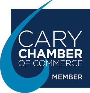 Cary Chamber of Commerce member badge